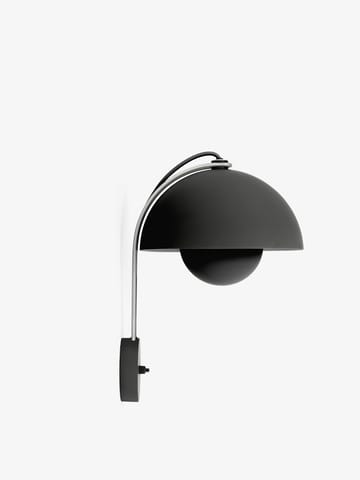 Flowerpot wall lamp VP8 - Matte black - &Tradition