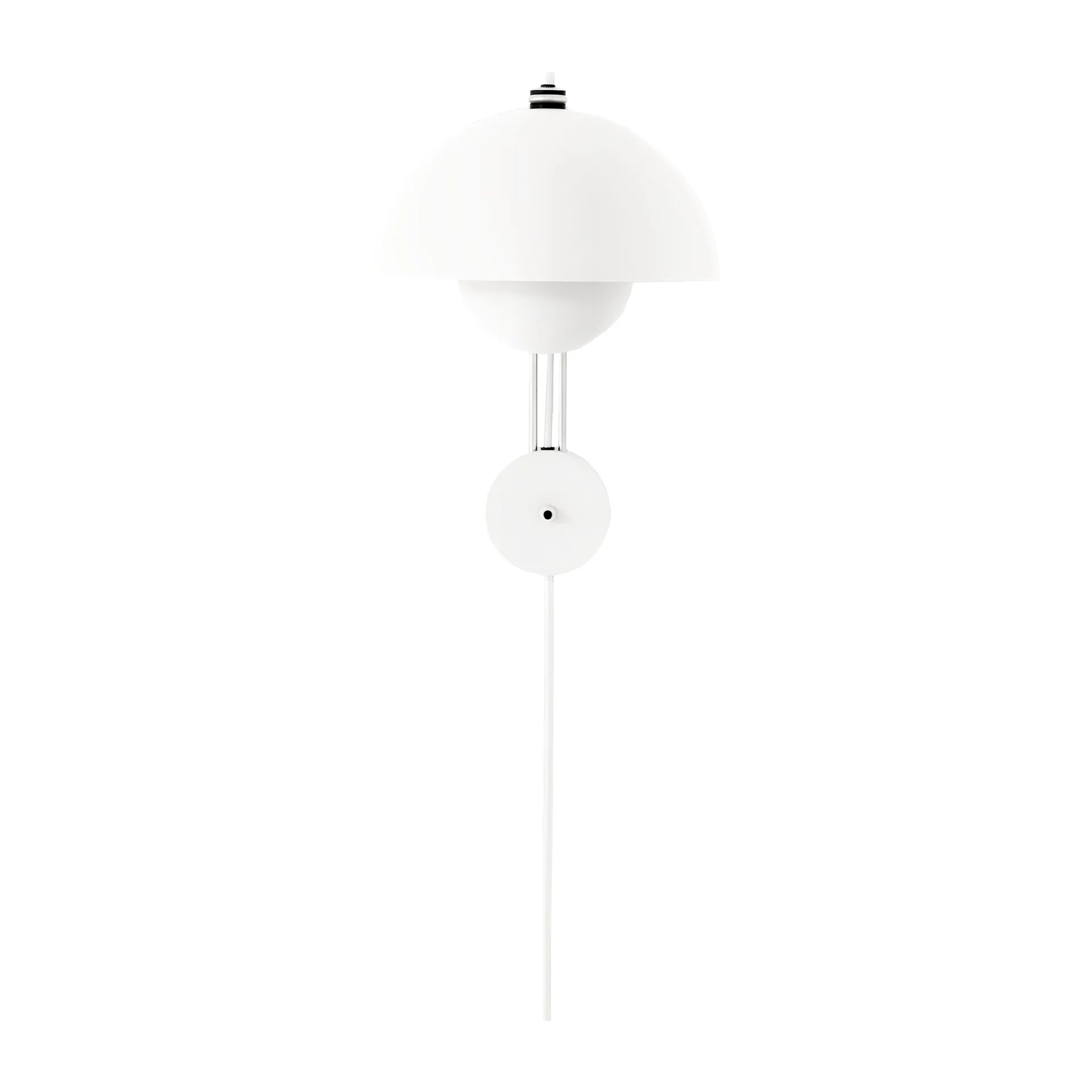 Flowerpot wall lamp VP8, Matte white &Tradition