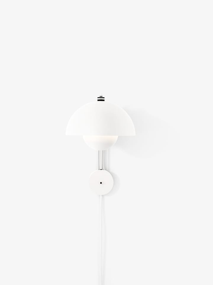 Flowerpot wall lamp VP8 - Matte white - &Tradition