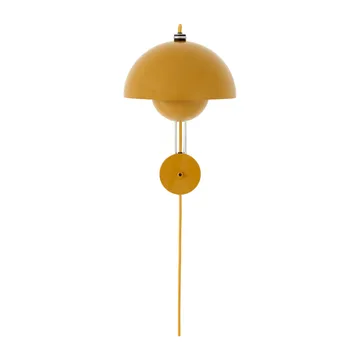 Flowerpot wall lamp VP8 - Mustard - &Tradition