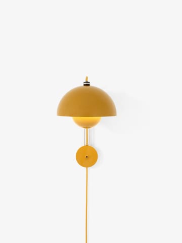 Flowerpot wall lamp VP8 - Mustard - &Tradition