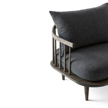 Fly Chair   Sc1 - Smoked oiled oak + grey fabric - &Tradition