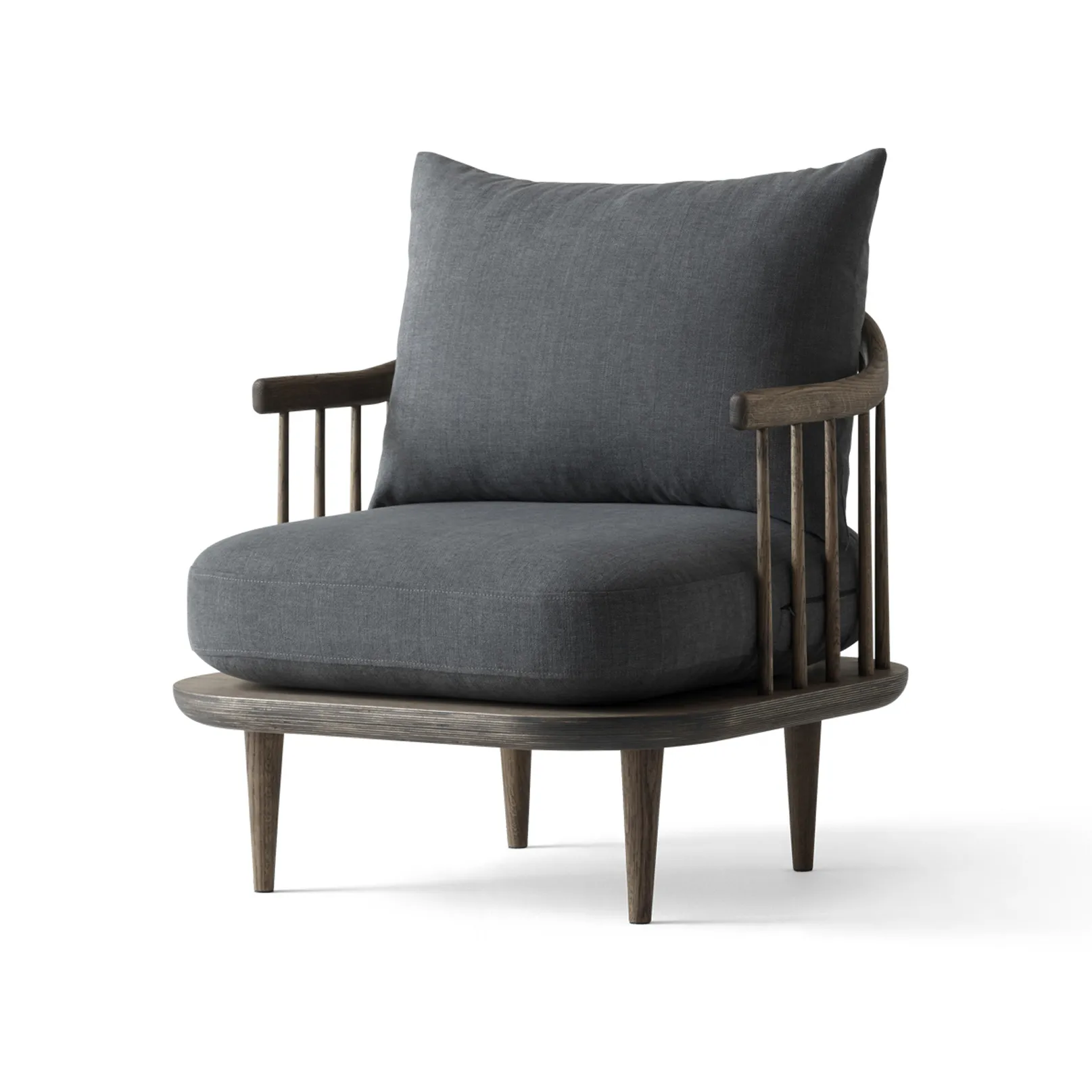 Fly Chair SC10, Smoked oak. dark grey &Tradition