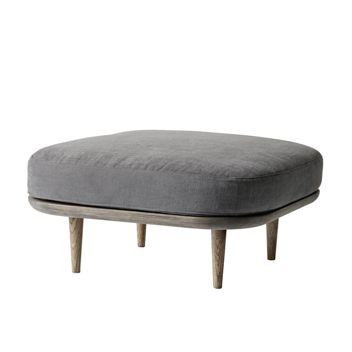 Fly Pouf   Sc9 - Smoked oiled oak + grey fabric - &Tradition