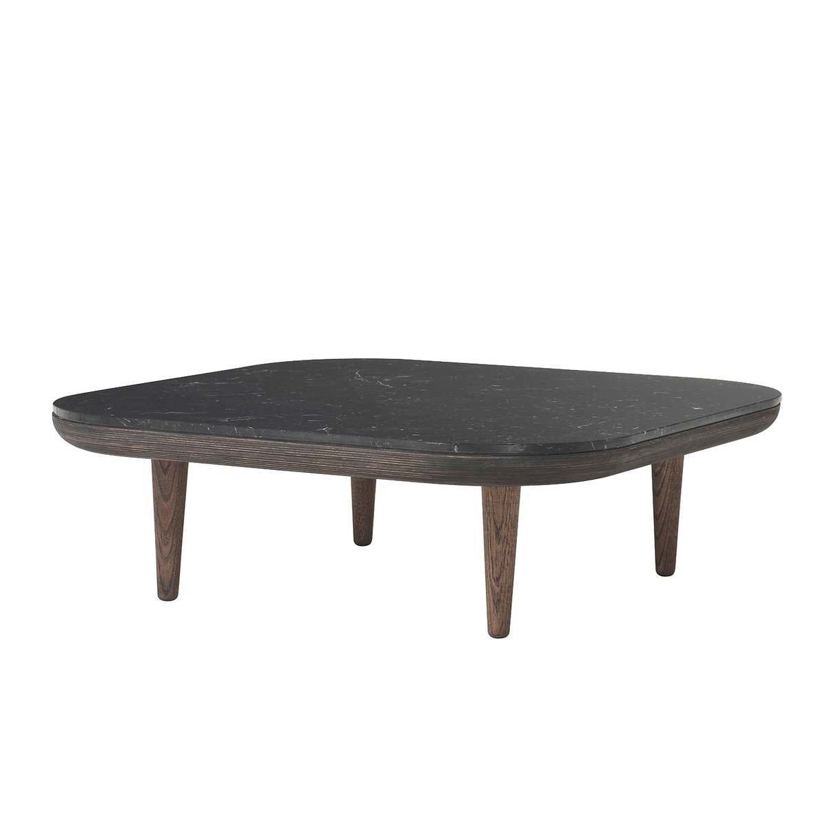 &Tradition Fly table Sc4 oiled oak + black marble | Scandinavian Design | Coffee tables | Black