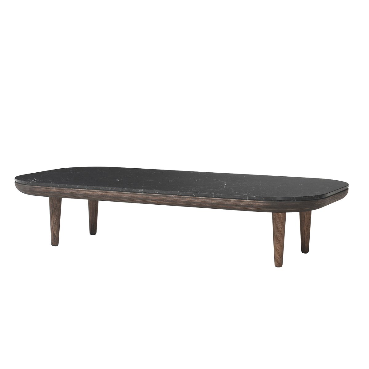 &Tradition Fly table SC5 oiled oak + black marble | Scandinavian Design | Coffee tables | Black