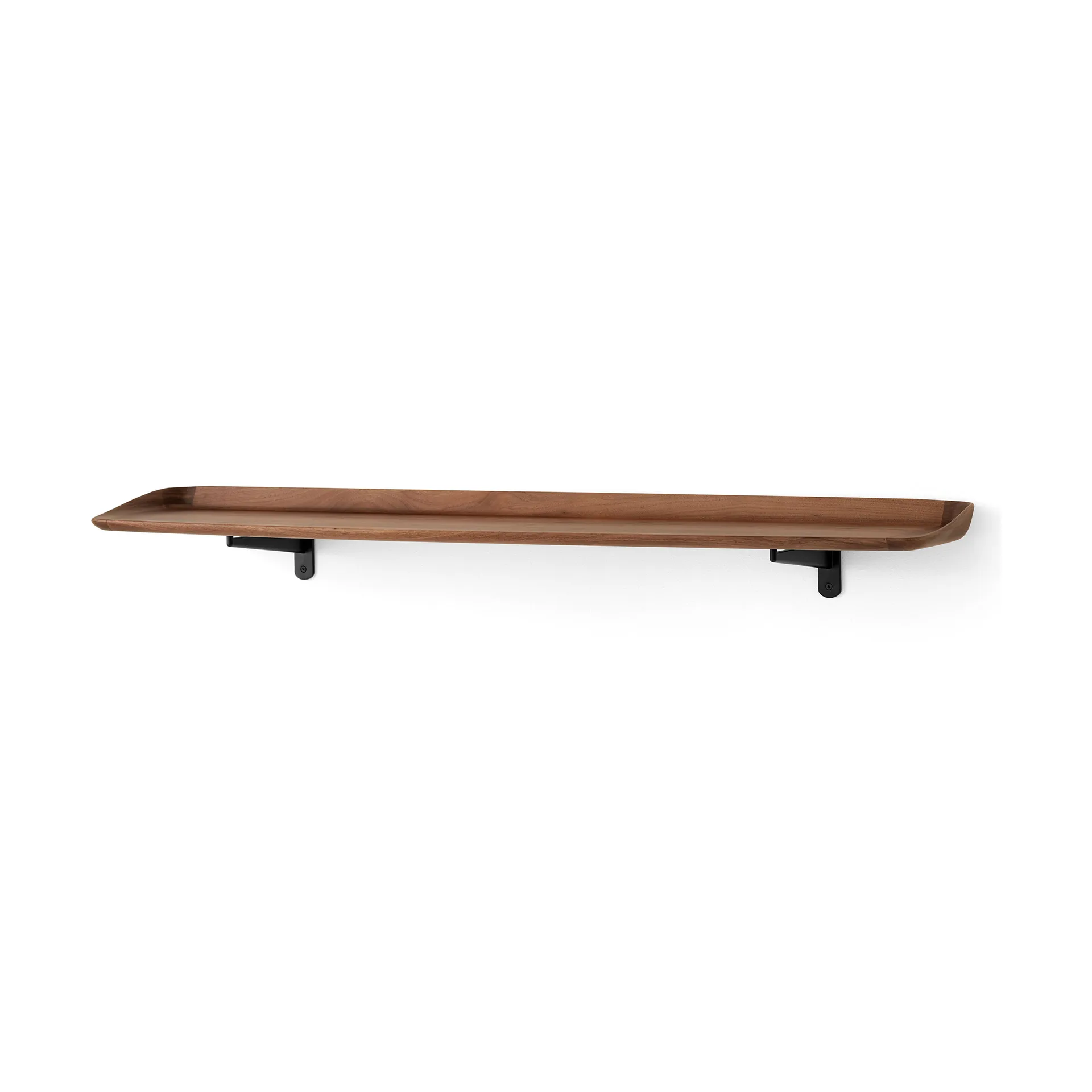 Guild HM15 shelf 120 cm, Solid lacquered walnut &Tradition