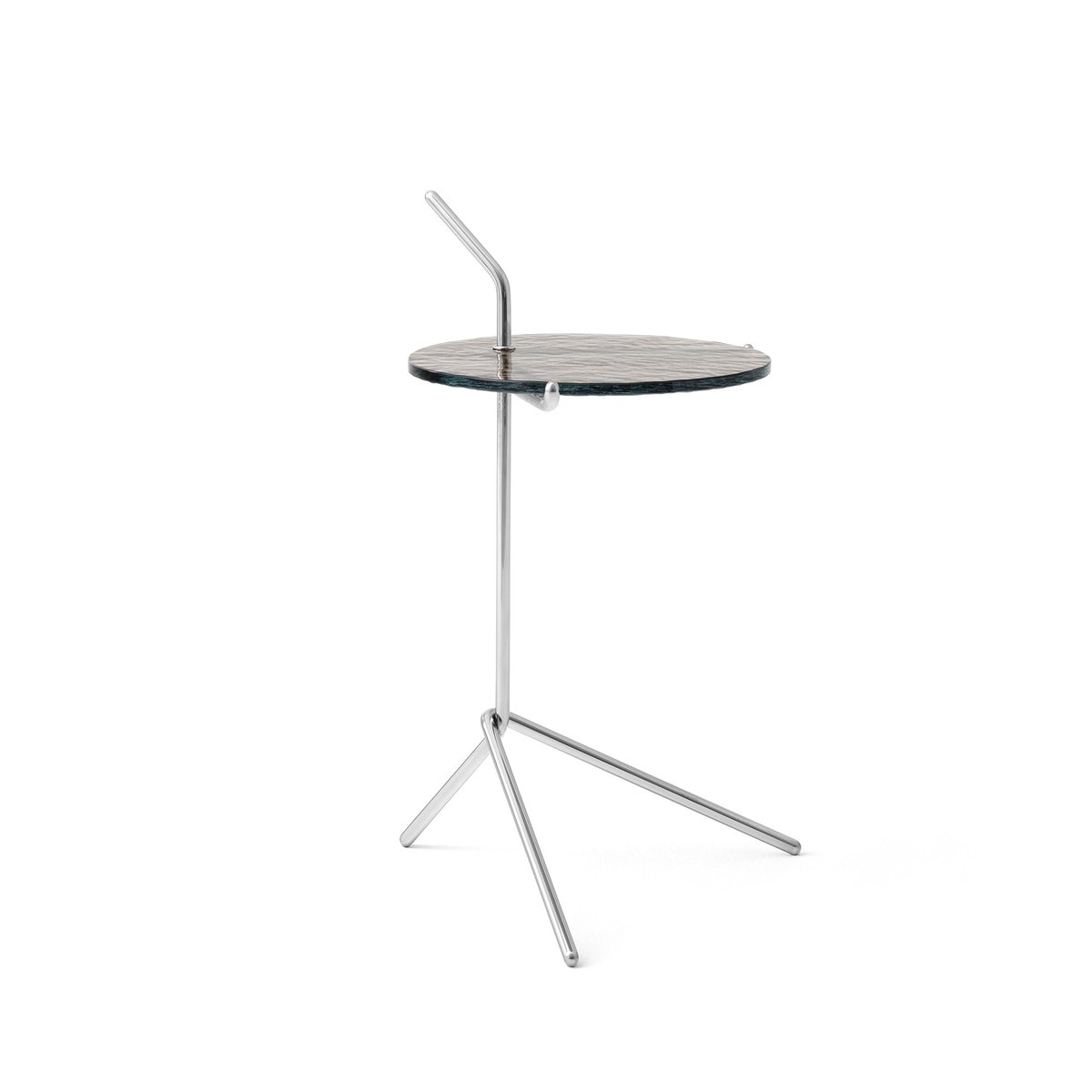 &Tradition Halten SH9 side table glass-stainless steel