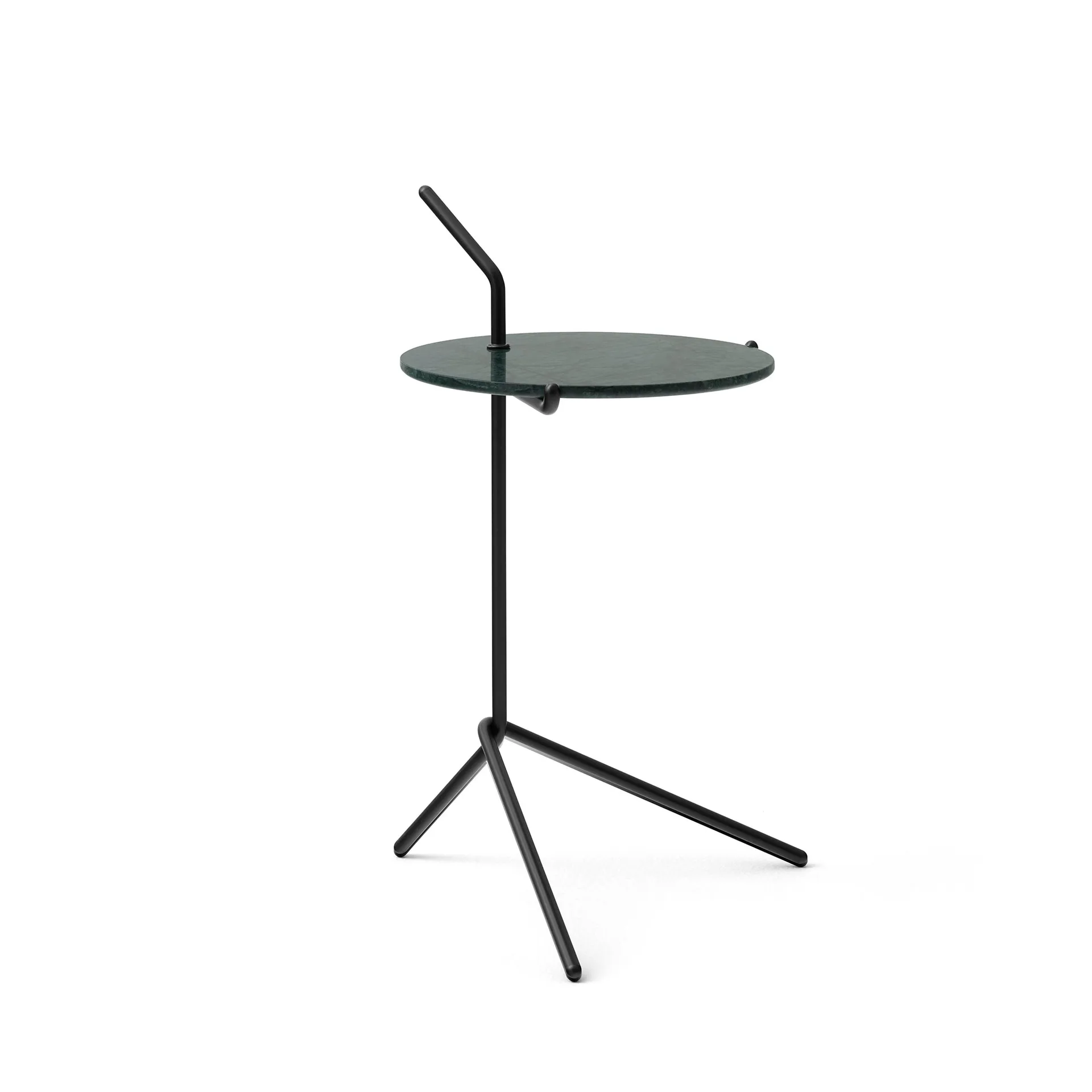 Halten SH9 side table, Verde guatemala-warm black &Tradition