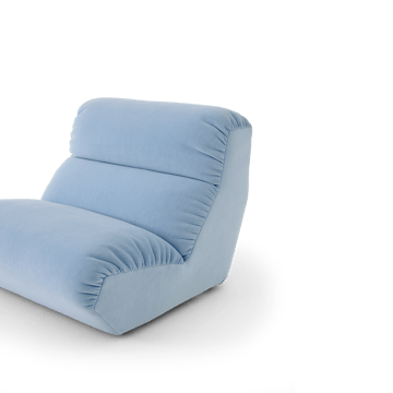 Hi Lo AV54 modular sofa center module - Gentle 0733 - &Tradition
