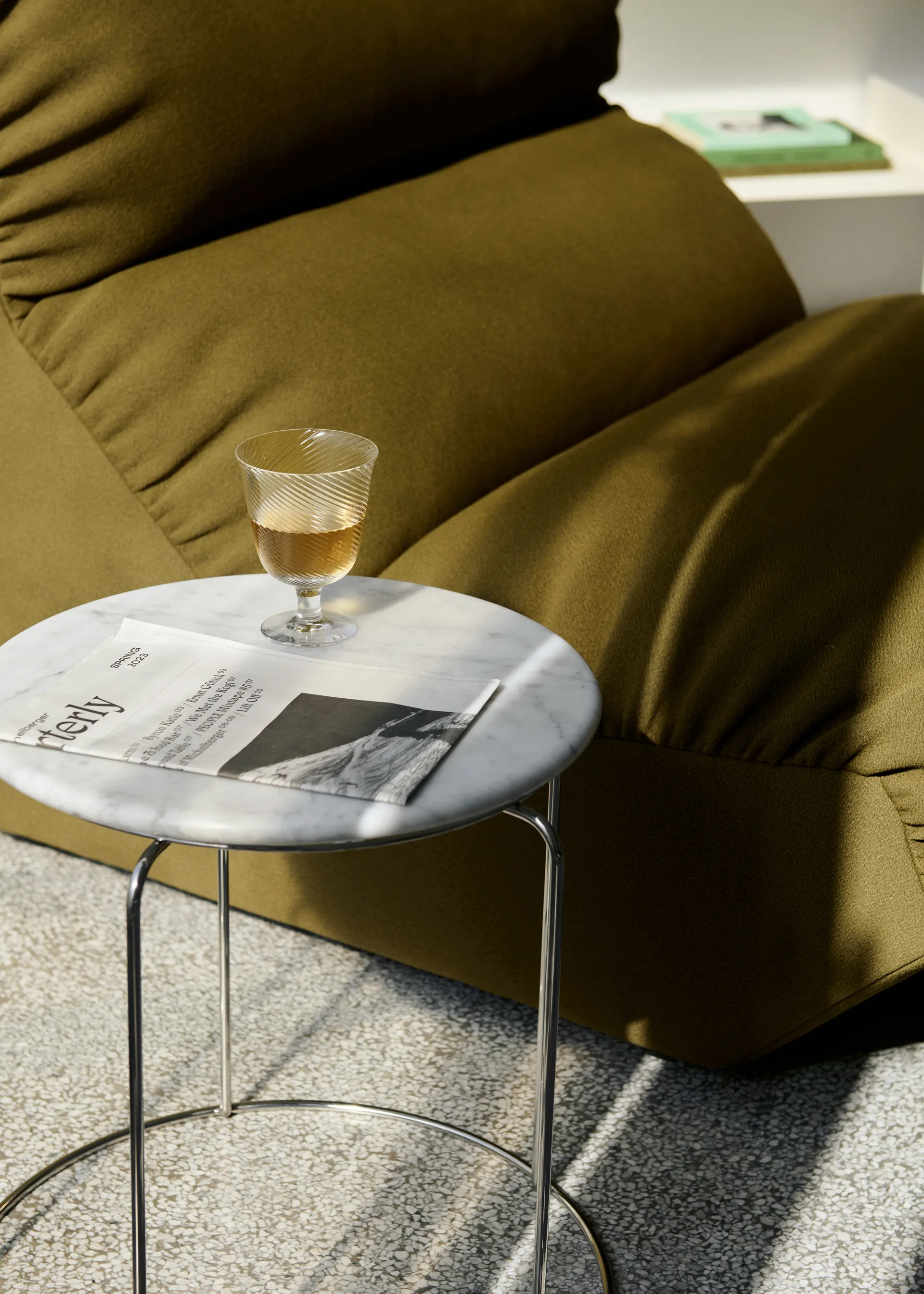 Hi Lo AV54 modular sofa center module, Mylla 0971 &Tradition