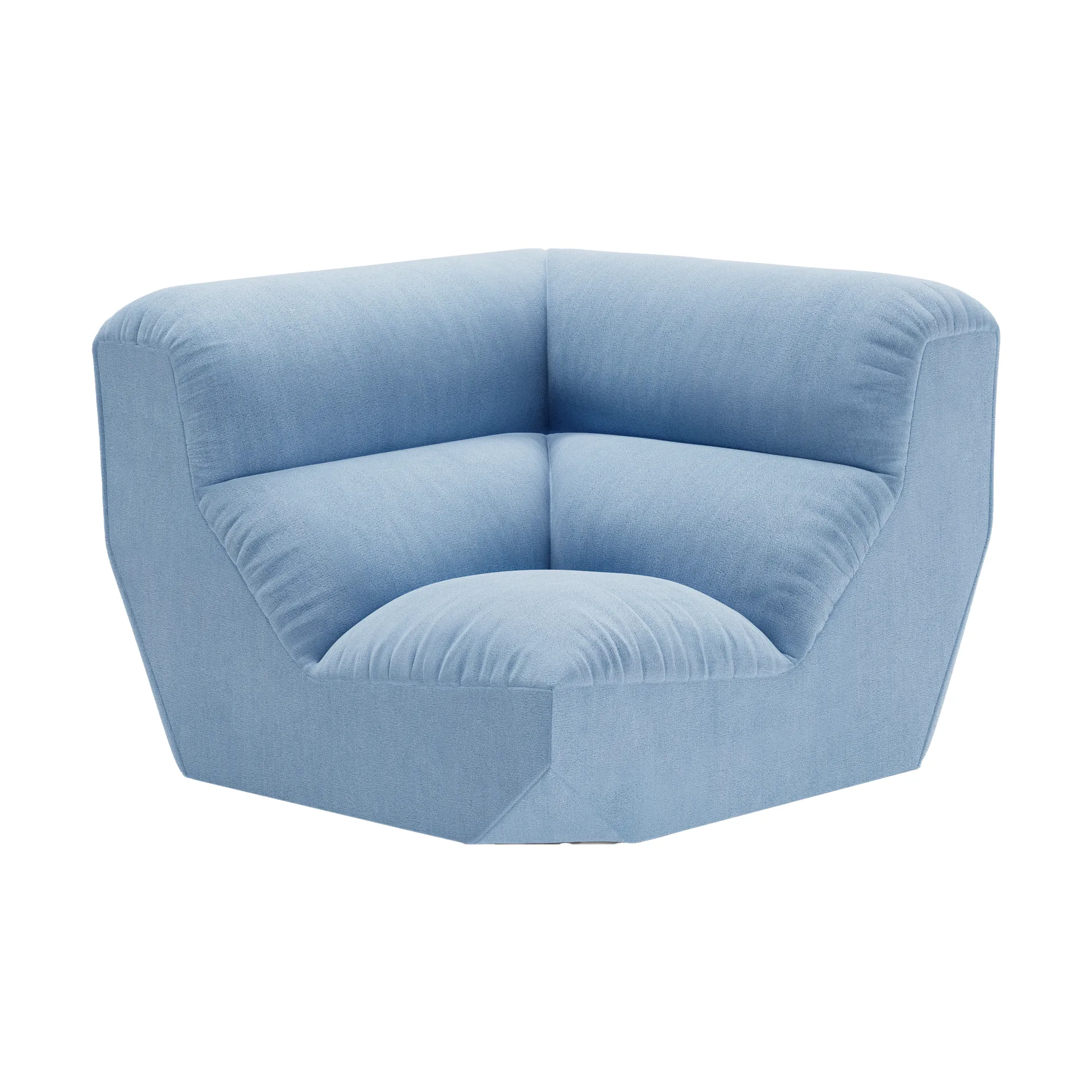 Hi Lo AV55 modular sofa corner module, Gentle 0733 &Tradition