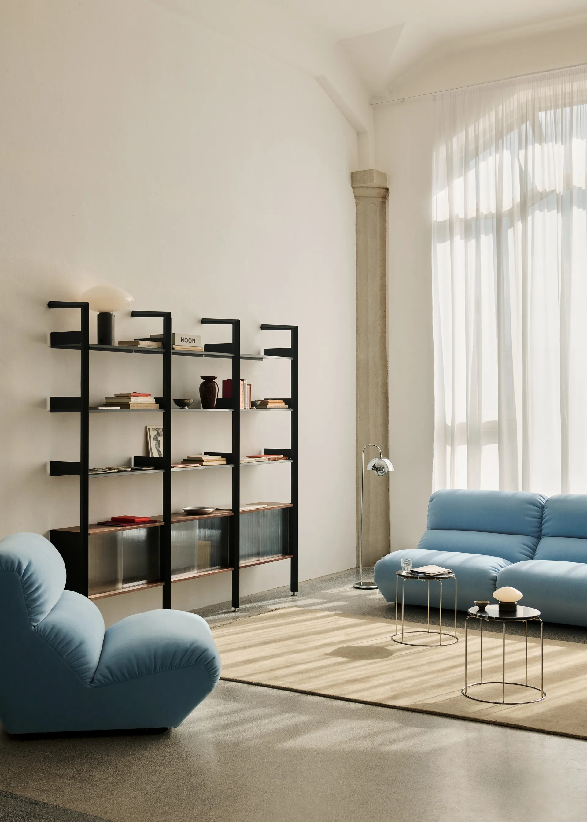 Hi Lo modular sofa configuration A Gentle 0733 &Tradition