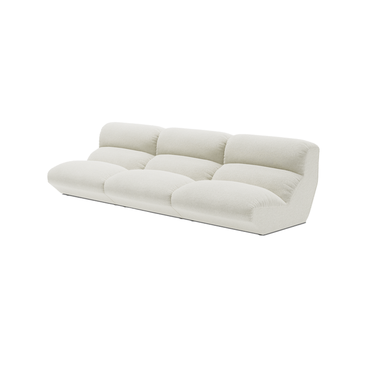 Hi Lo modular sofa configuration C Grain 61229 - undefined - &Tradition