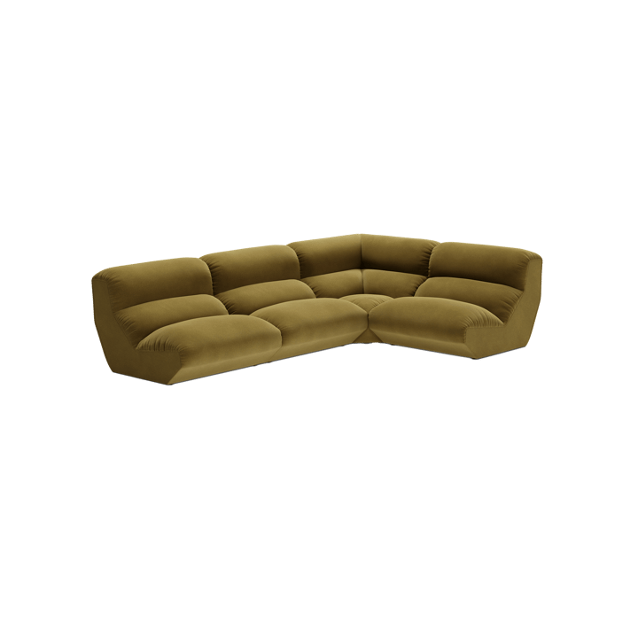 Hi Lo modular sofa configuration E Mylla 0971 - undefined - &Tradition