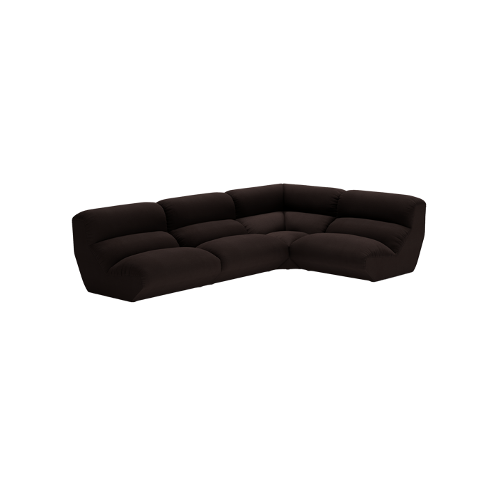 Hi Lo modular sofa configuration E Vidar 0386 - undefined - &Tradition