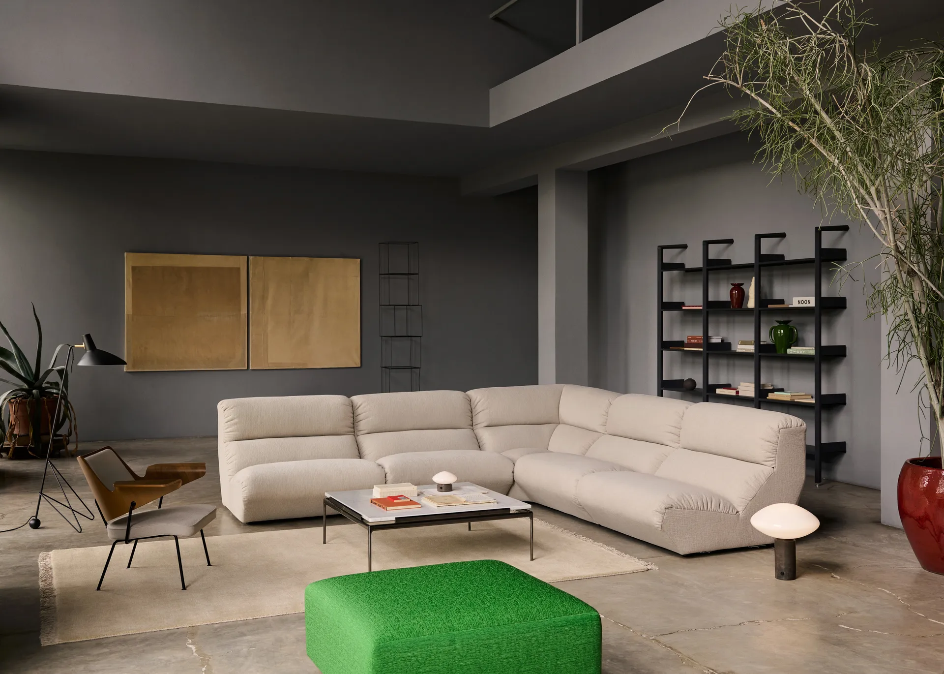 Hi Lo modular sofa configuration G Cifrado 0121 &Tradition