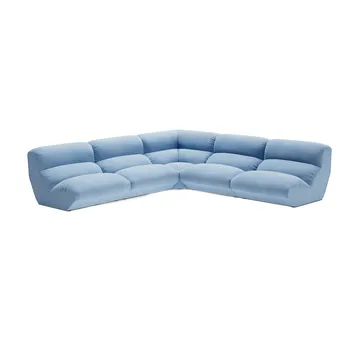 Hi Lo modular sofa configuration G Gentle 0733 - undefined - &Tradition