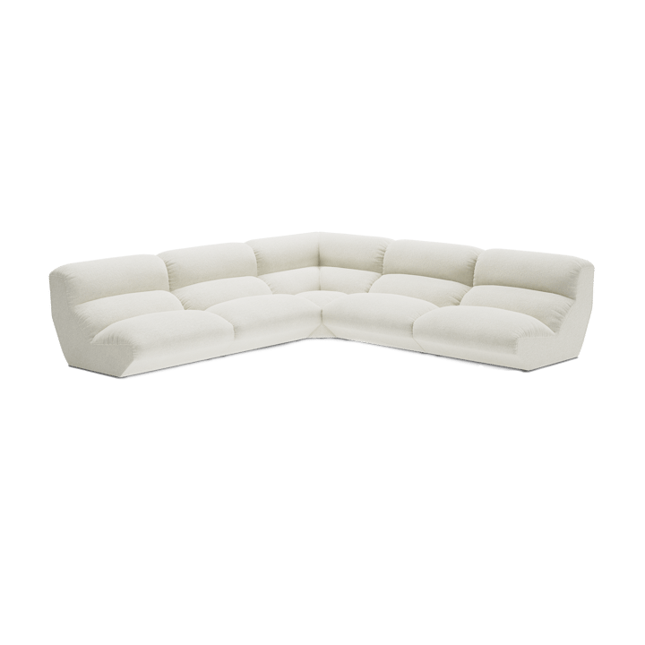 Hi Lo modular sofa configuration G Grain 61229 - undefined - &Tradition