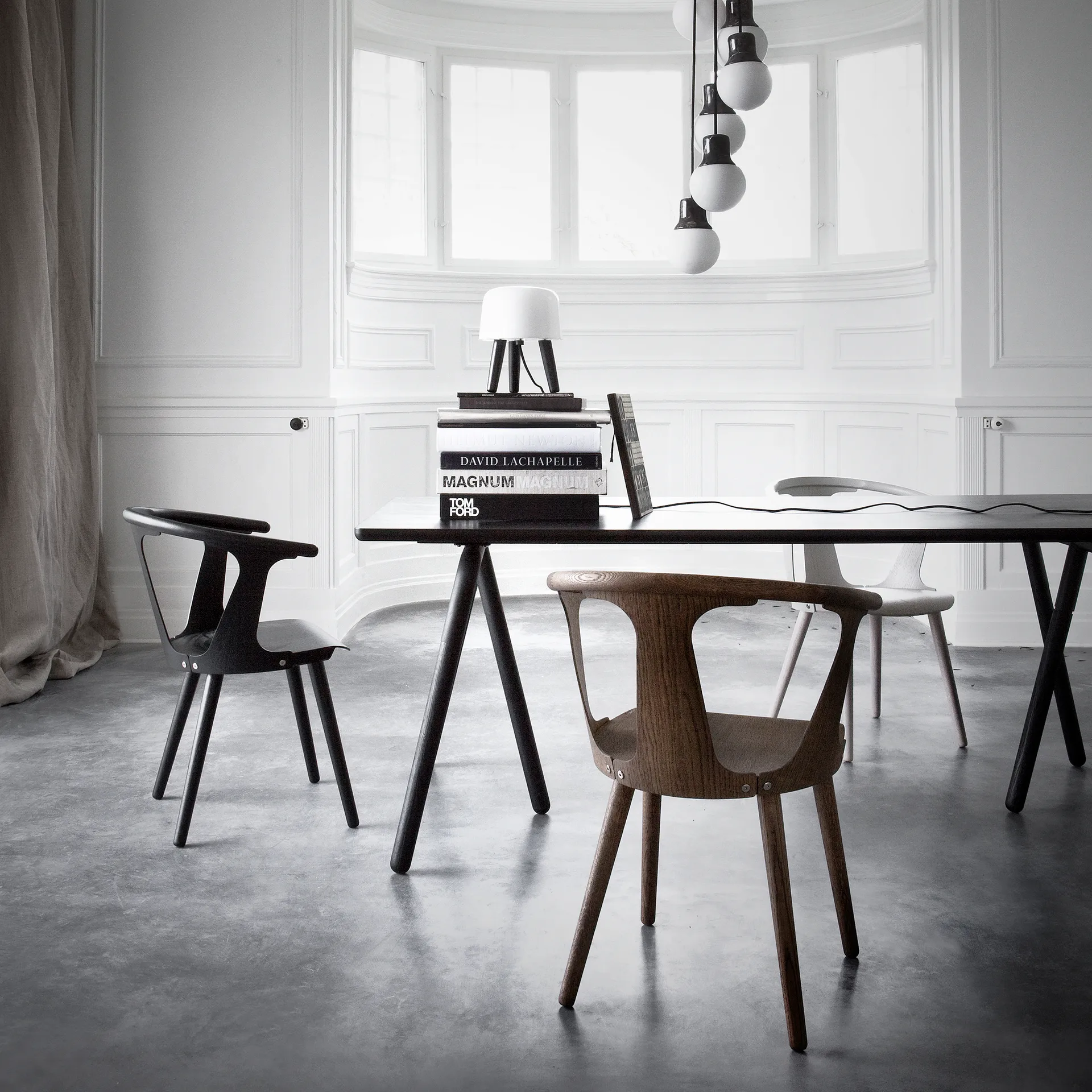 In Between chair Sk1, Smoked oiled oak &Tradition