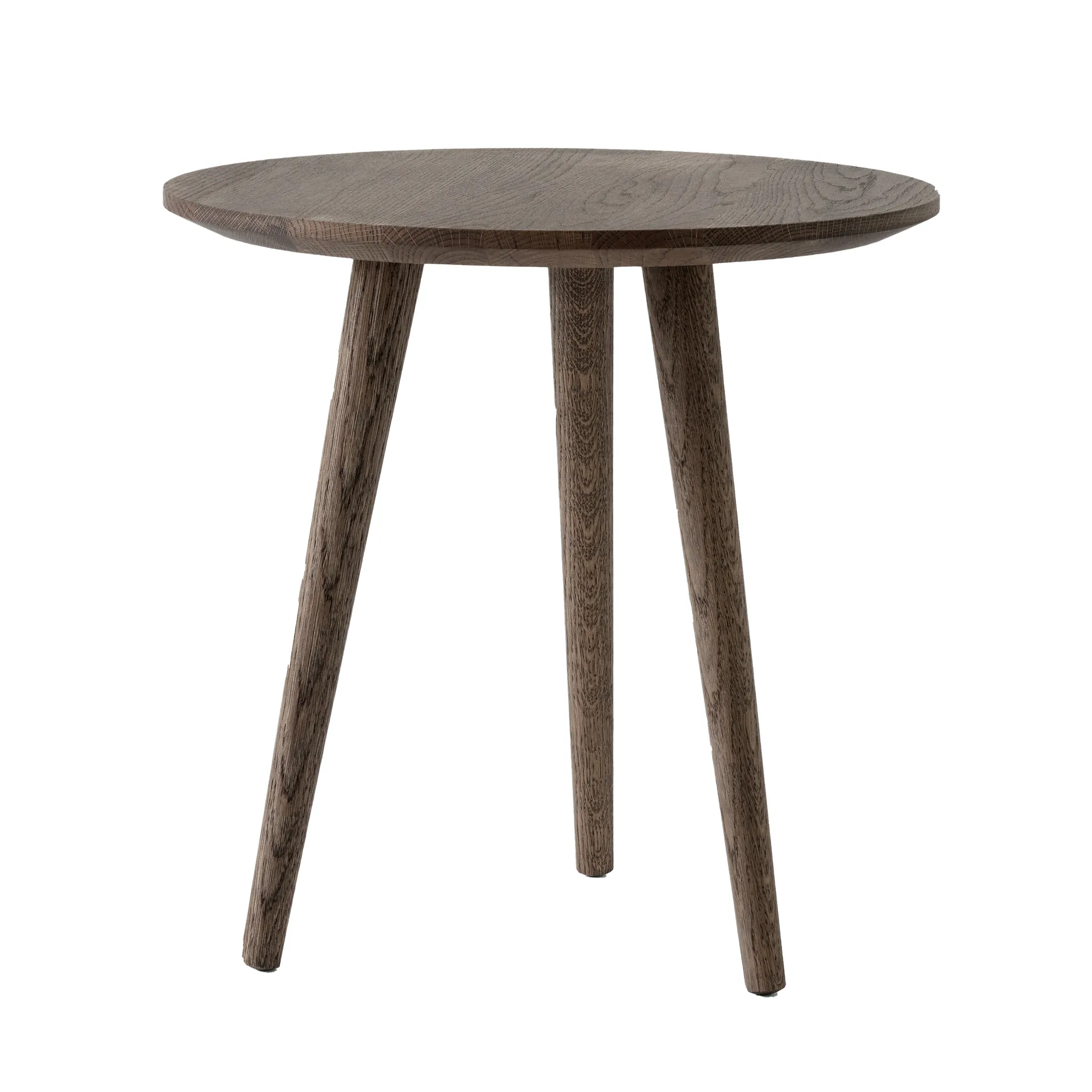 In Between coffee table SK13 Ø48 cm, Smoked oiled oak &Tradition