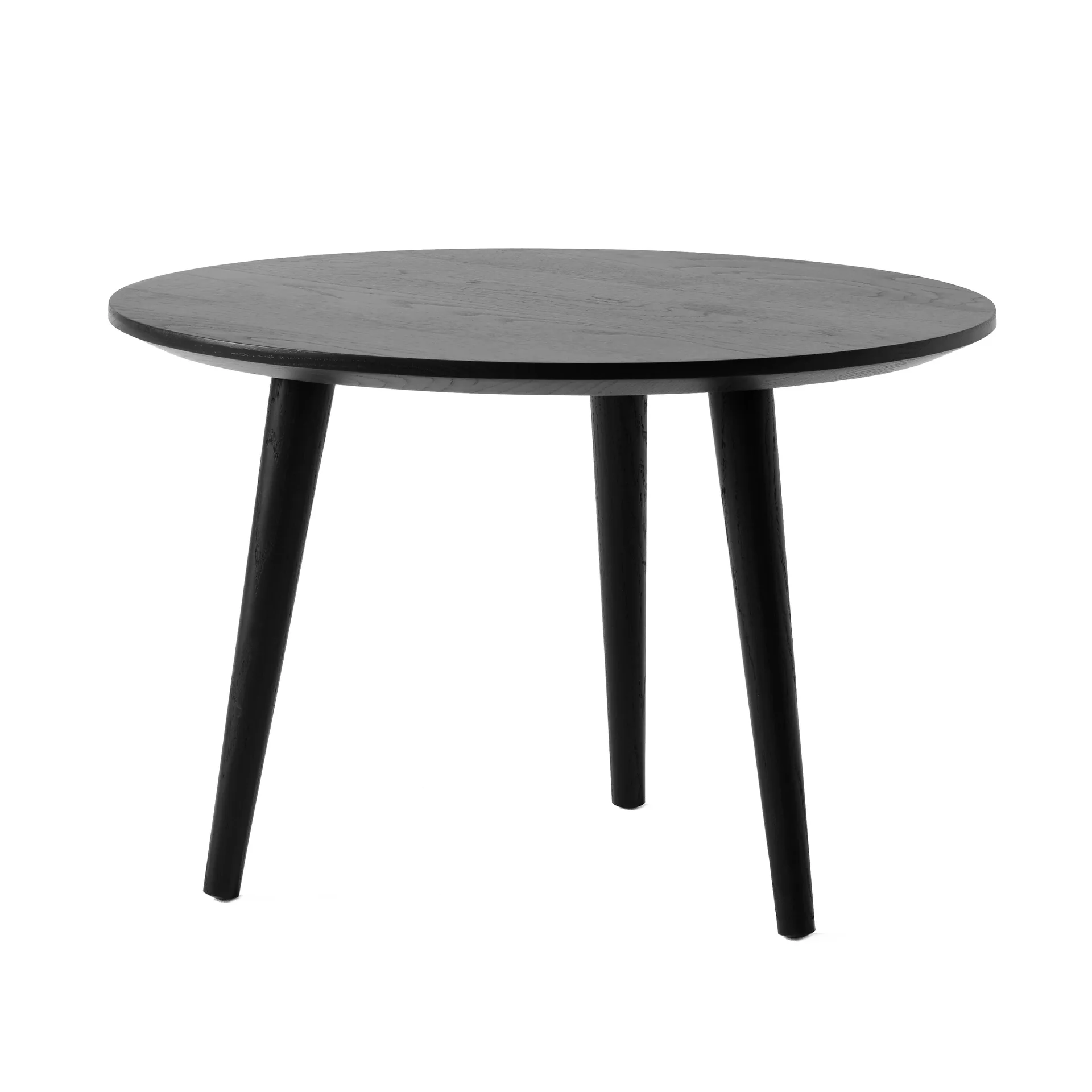 In Between coffee table SK14 Ø60 cm, Black lacquered oak &Tradition