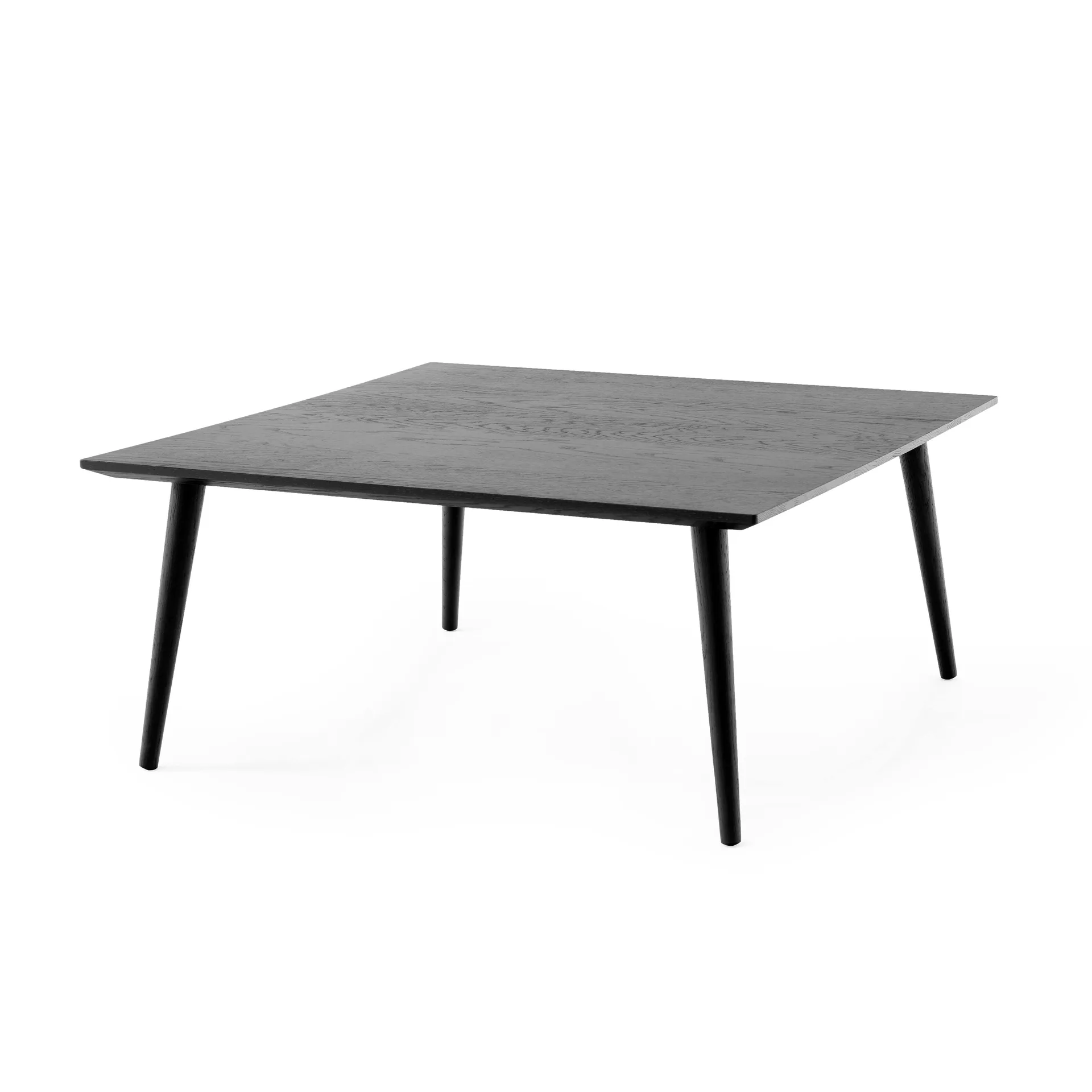 In Between coffee table SK24 90x90 cm, Black lacquered oak &Tradition