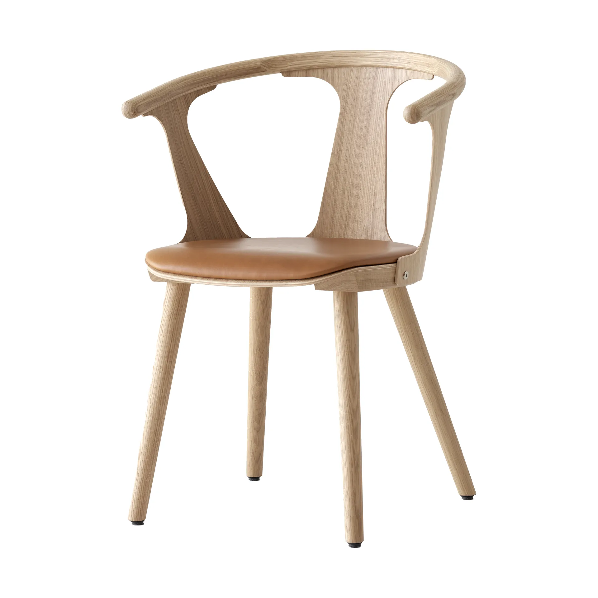 In Between SK2 chair, Oiled oak-Noble cognac leather &Tradition