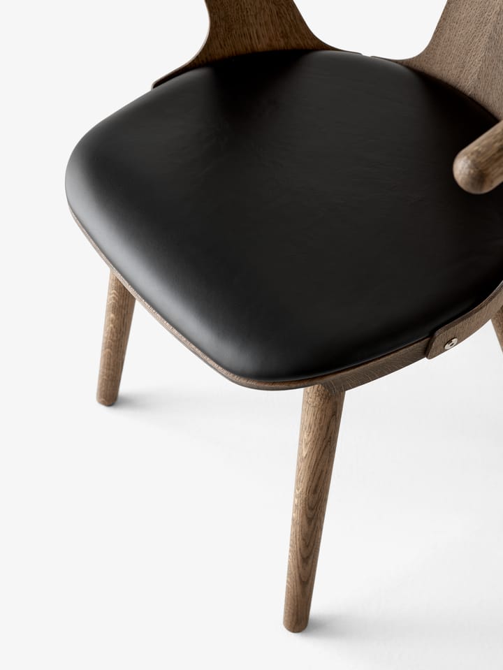 In Between SK2 chair - Smoked oiled oak-Noble black leather - &Tradition