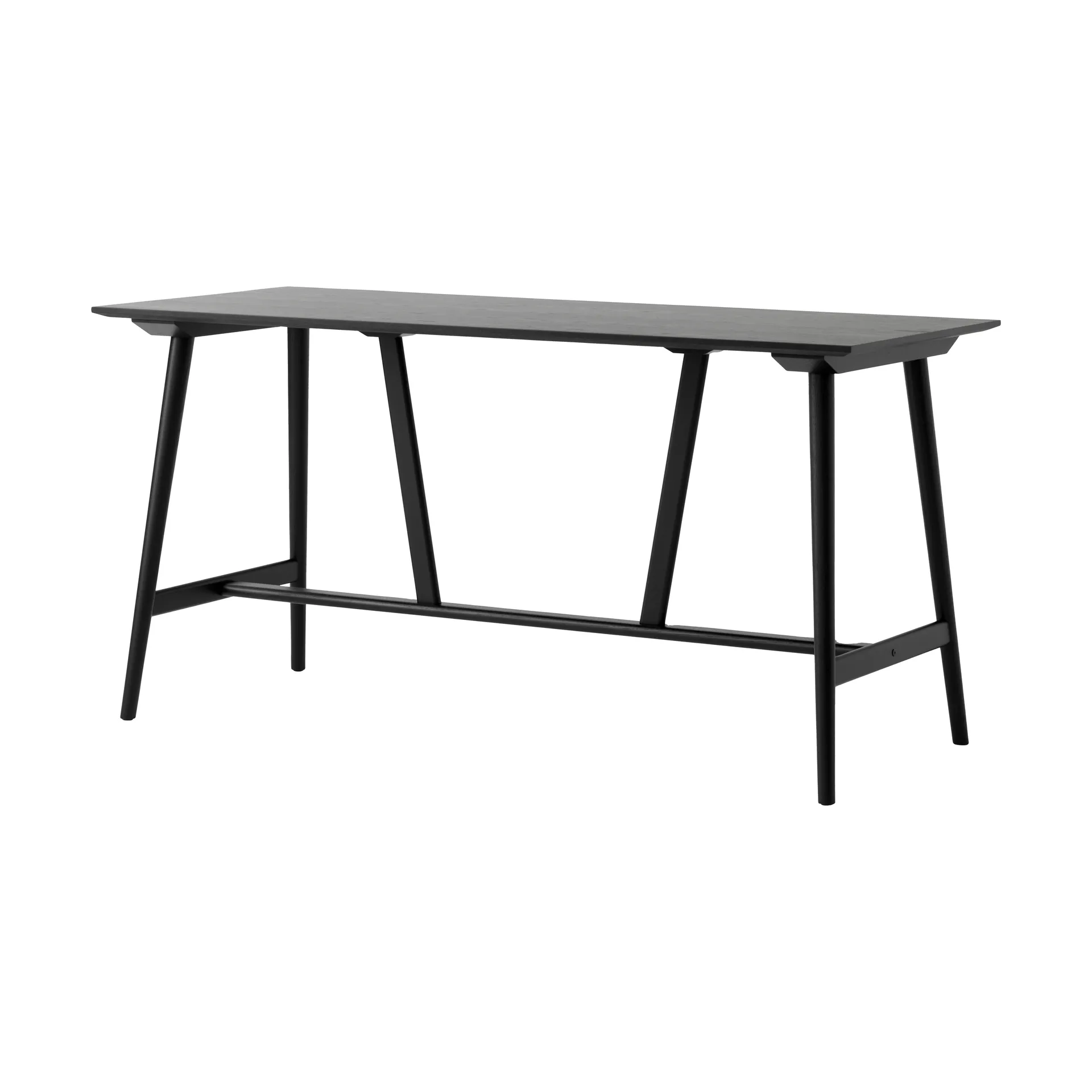 In Between SK26 Counter Table 190x80x95 cm, Black laquered oak &Tradition