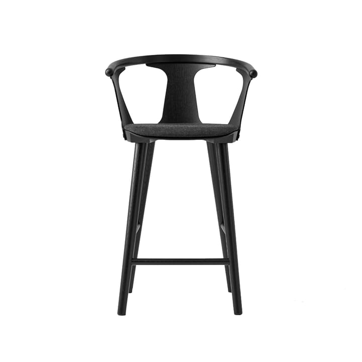 In Between SK8 barstool - Remix 183 black-black lacquered oak - &Tradition