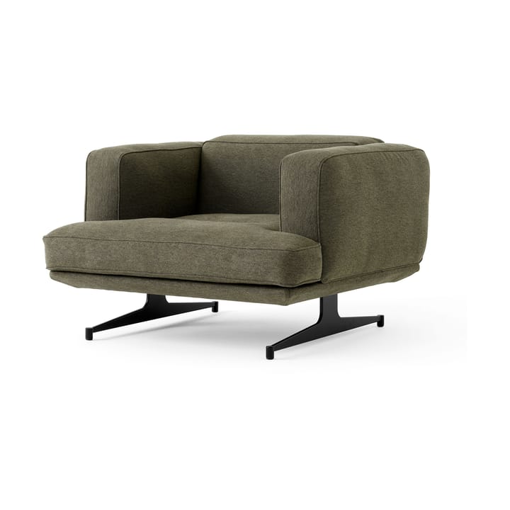 Inland AV21 armchair - Clay 0014-warm black - &Tradition