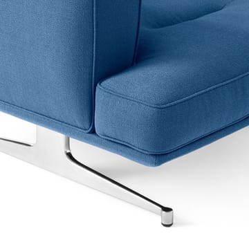 Inland AV21 armchair - Vidar 733-polished aluminium - &Tradition