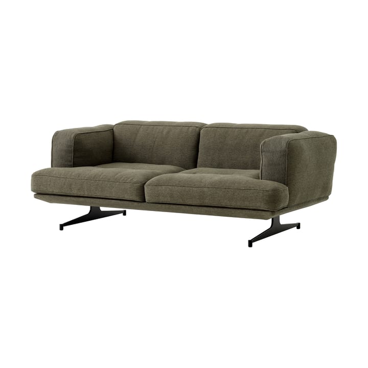 Inland AV22 sofa 2-seater - Clay 0014-warm black - &Tradition