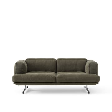 Inland AV22 sofa 2-seater - Clay 0014-warm black - &Tradition