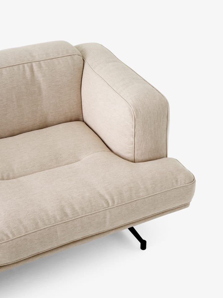 Inland AV23 3-seater sofa, Clay 0011-warm black &Tradition