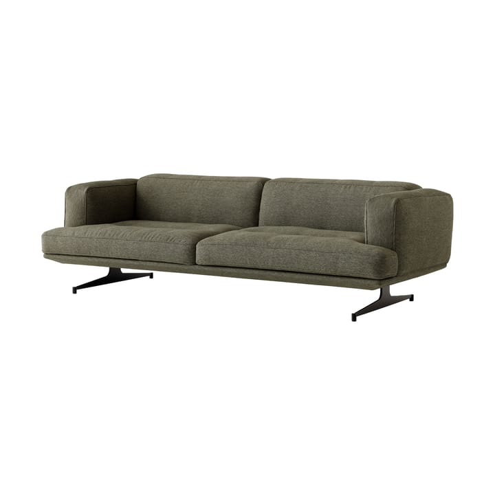 Inland AV23 3-seater sofa - Clay 0014-warm black - &Tradition