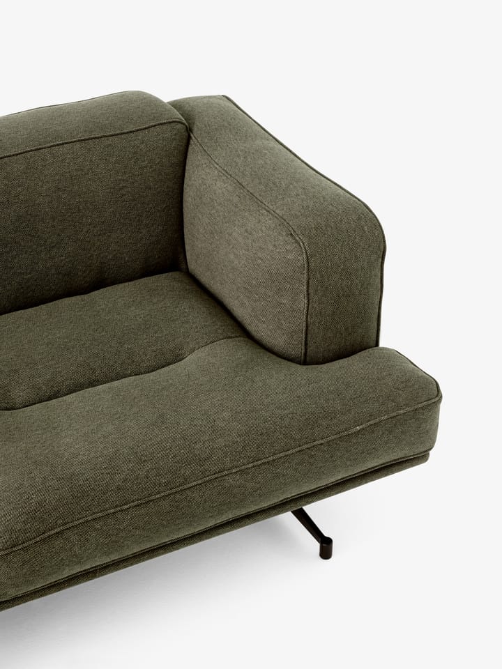 Inland AV23 3-seater sofa - Clay 0014-warm black - &Tradition