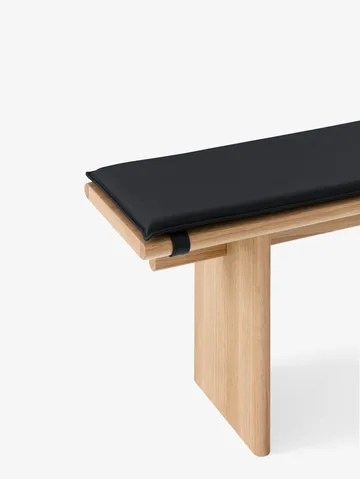 Ita bench OS5 seat cushion - Elmosoft leather 91102, 170 cm - &Tradition