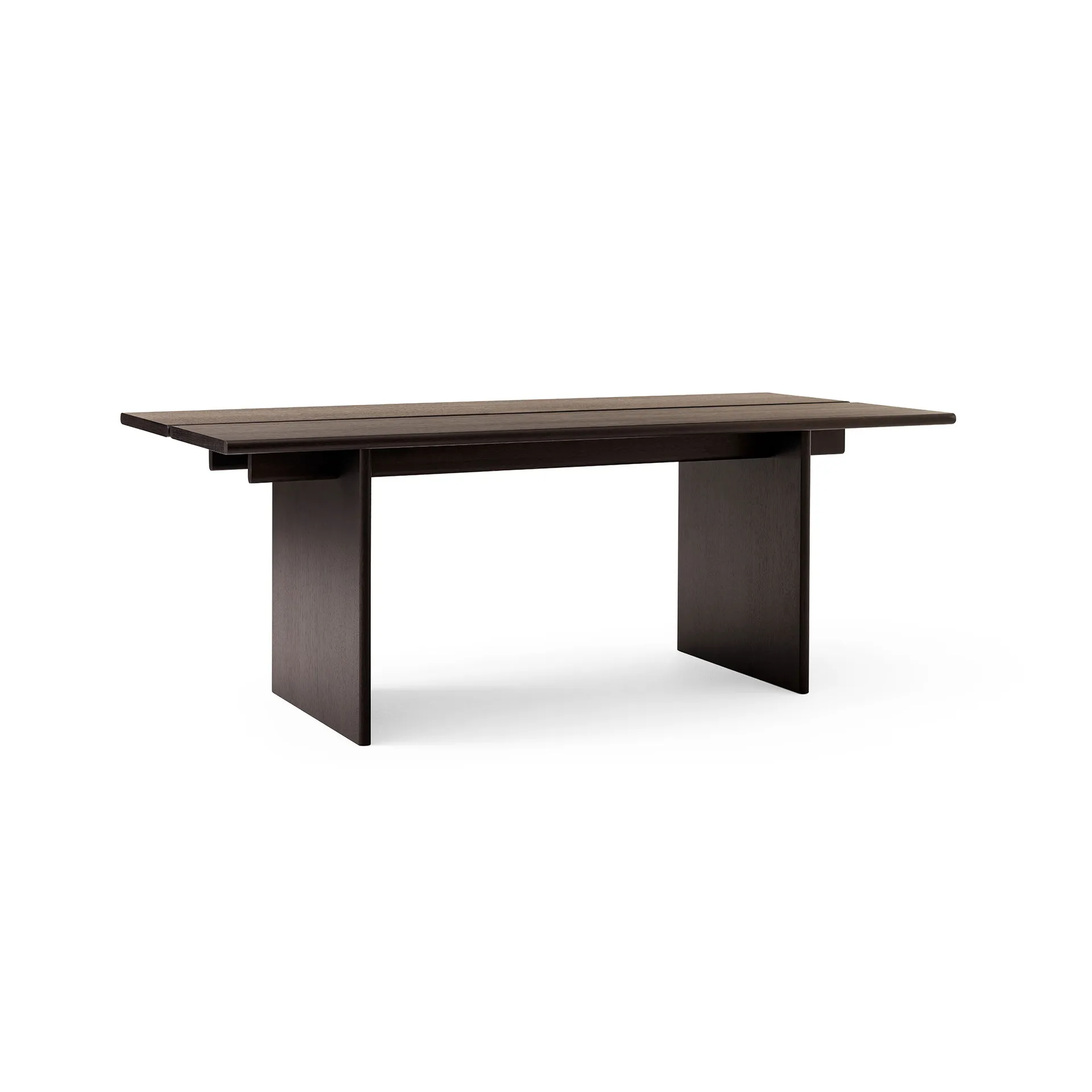 Ita OS1 dining table 95x200 cm, Dark stained oak &Tradition