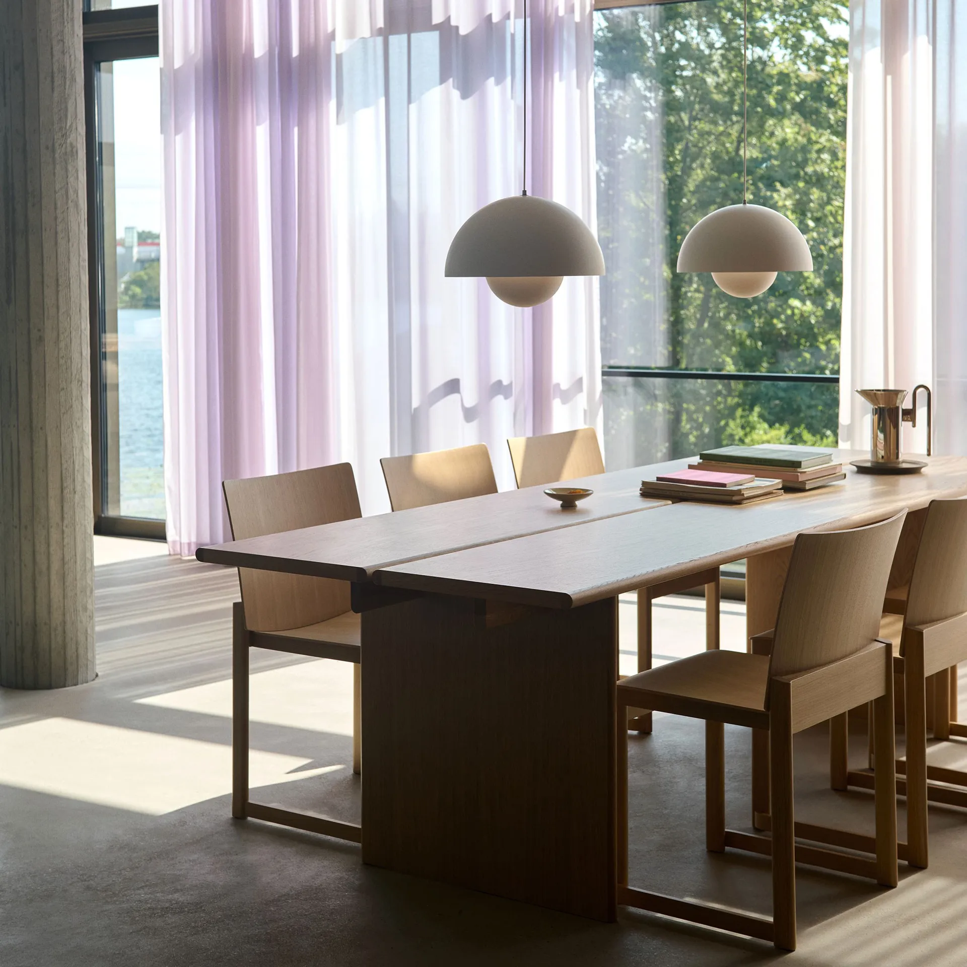 Ita OS1 dining table 95x200 cm, Oak &Tradition