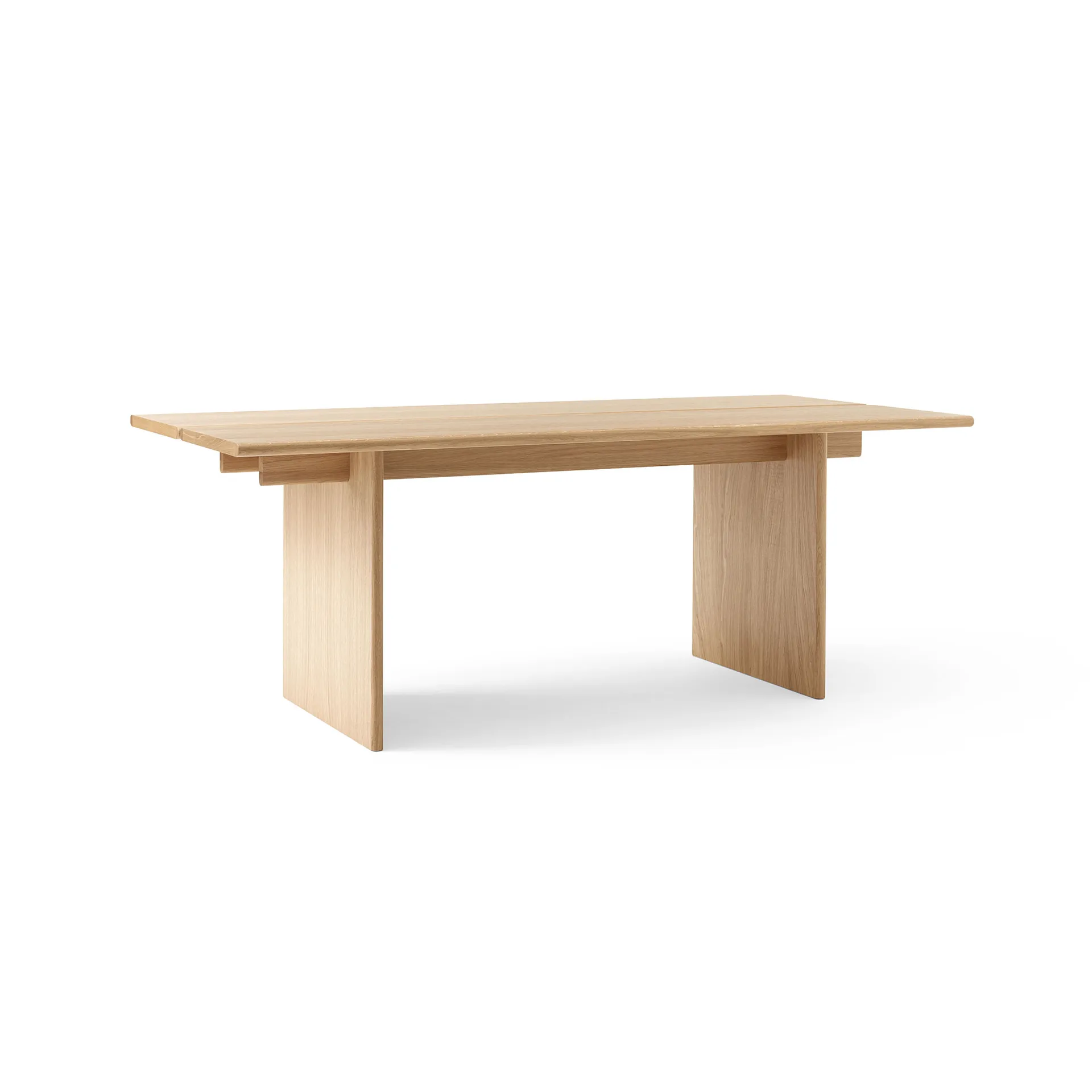 Ita OS1 dining table with cable management 95x200 cm, Oak &Tradition