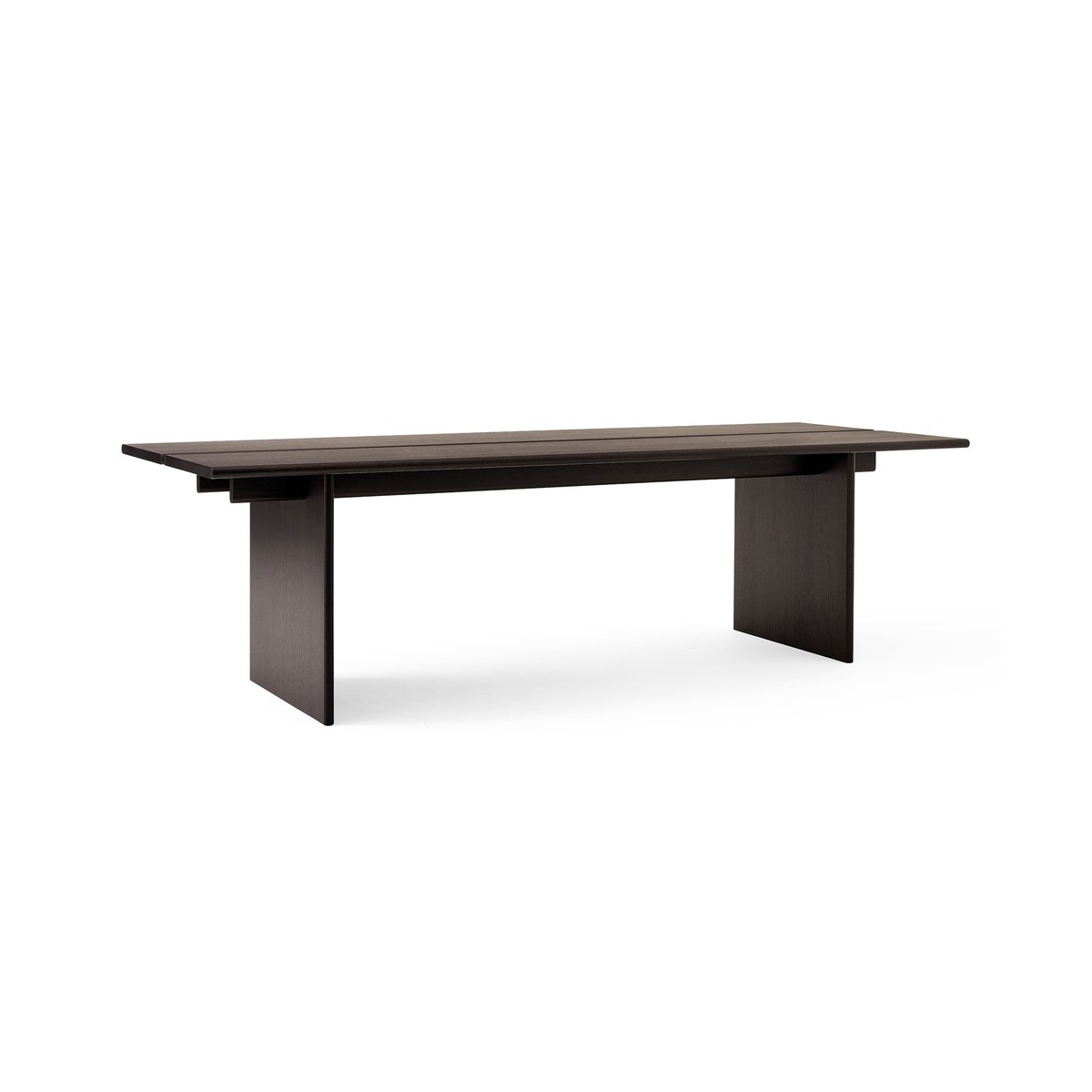 &Tradition Ita OS2 dining table 95x260 cm Dark stained oak