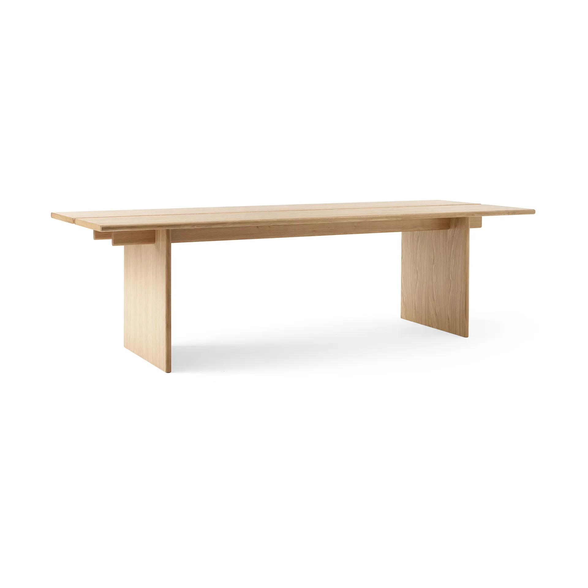 Ita OS2 dining table with cable management 95x260 cm, Oak &Tradition