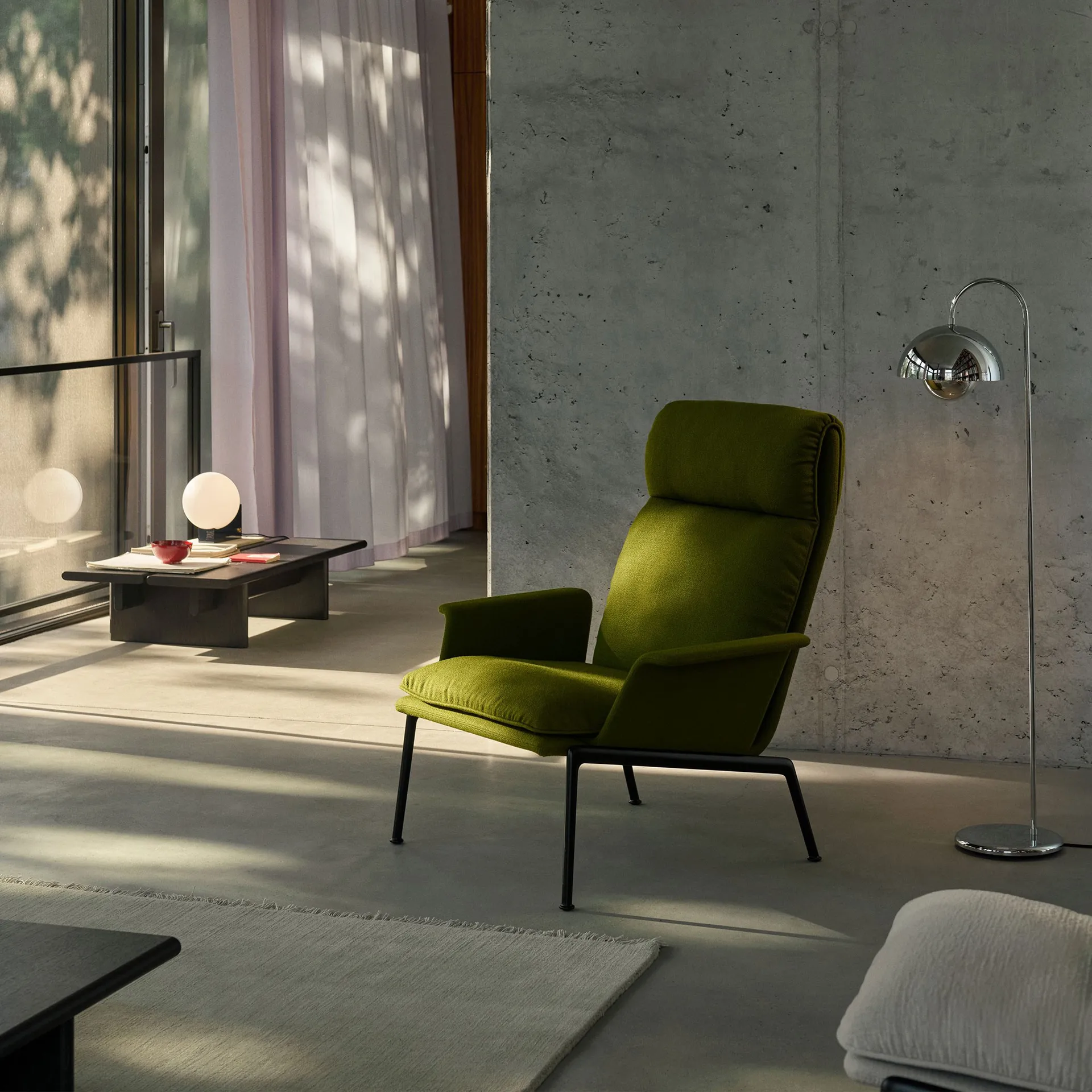 Ita OS3 coffee table 60x110 cm, Dark stained oak &Tradition