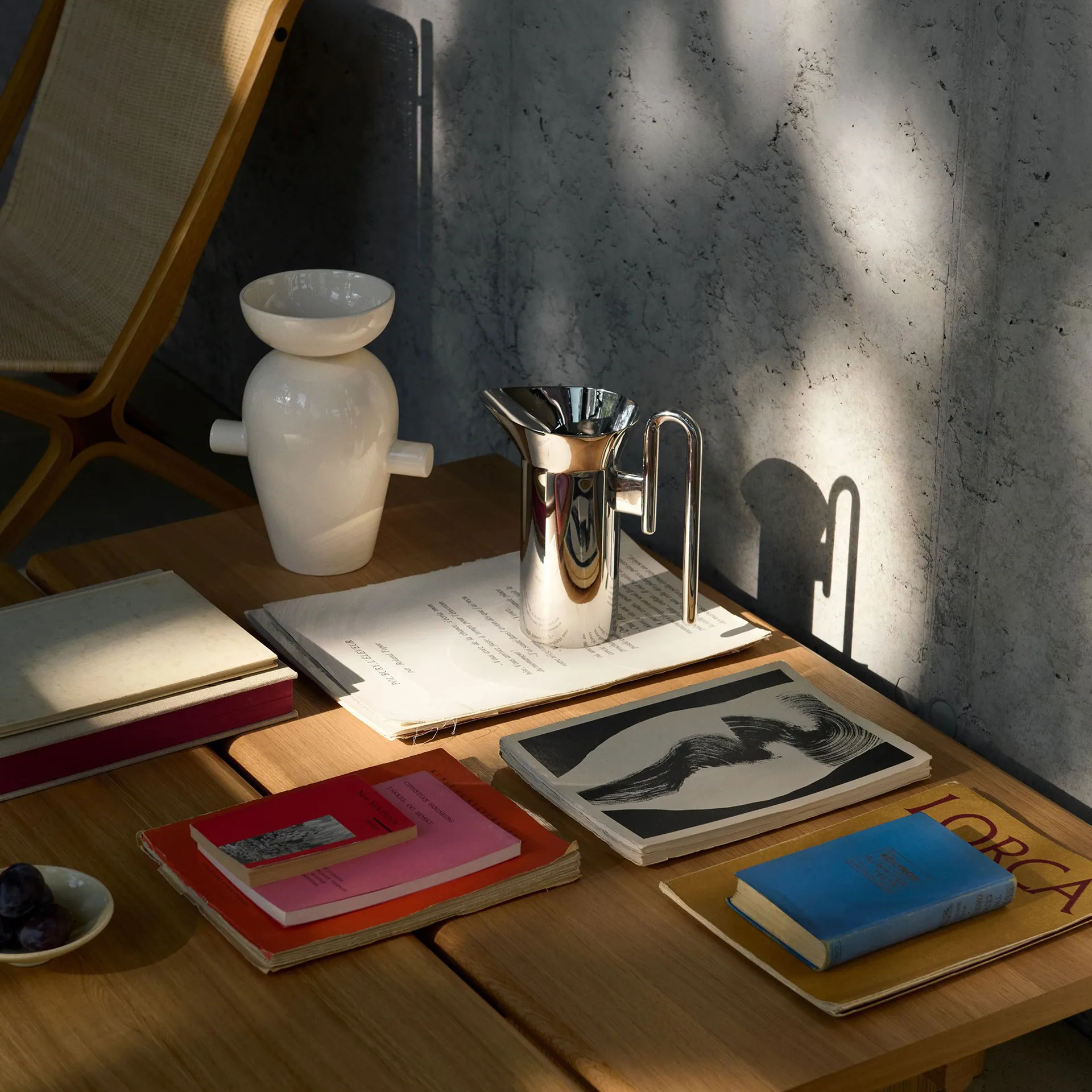 Ita OS4 coffee table 110x110 cm, Oak &Tradition