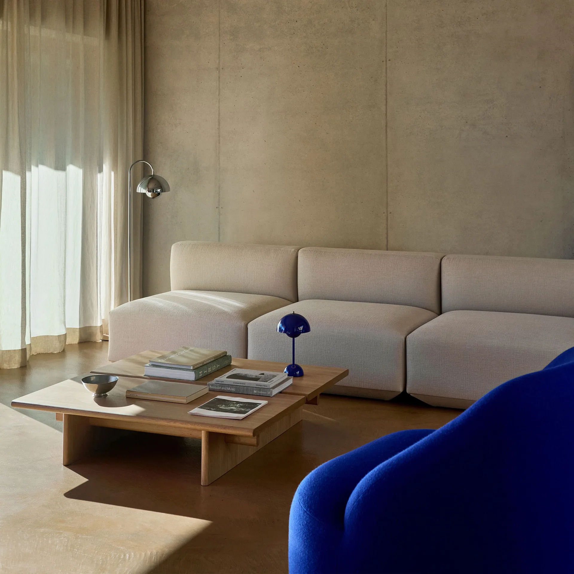 Ita OS4 coffee table 110x110 cm, Oak &Tradition