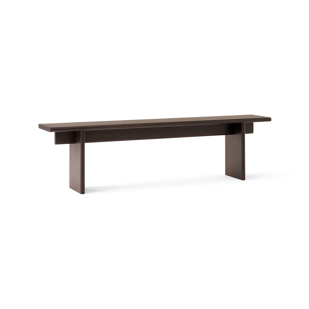 &Tradition Ita OS5 bench 170 cm Dark stained oak | Scandinavian Design | Benches | Brown