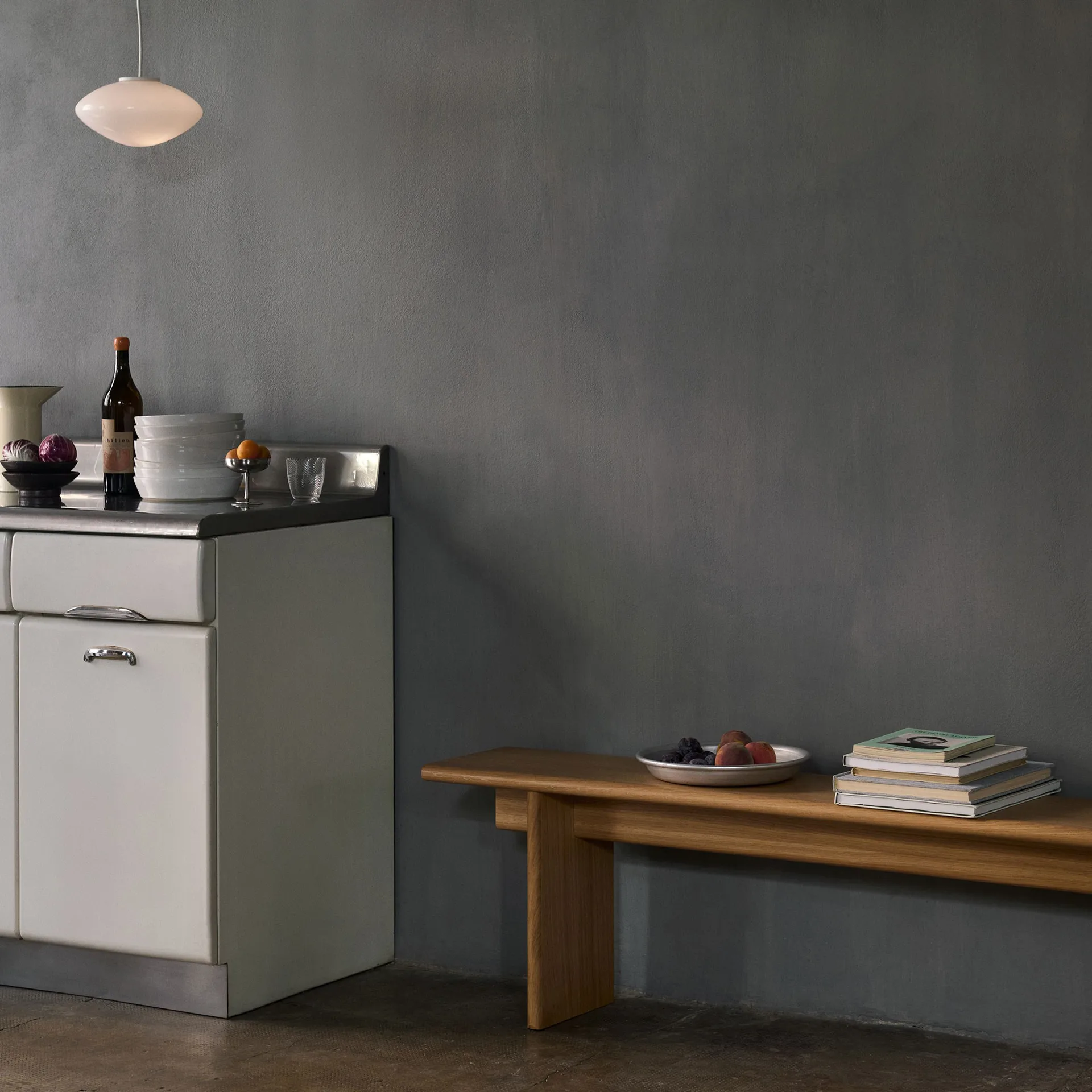 Ita OS5 bench 170 cm, Oak &Tradition