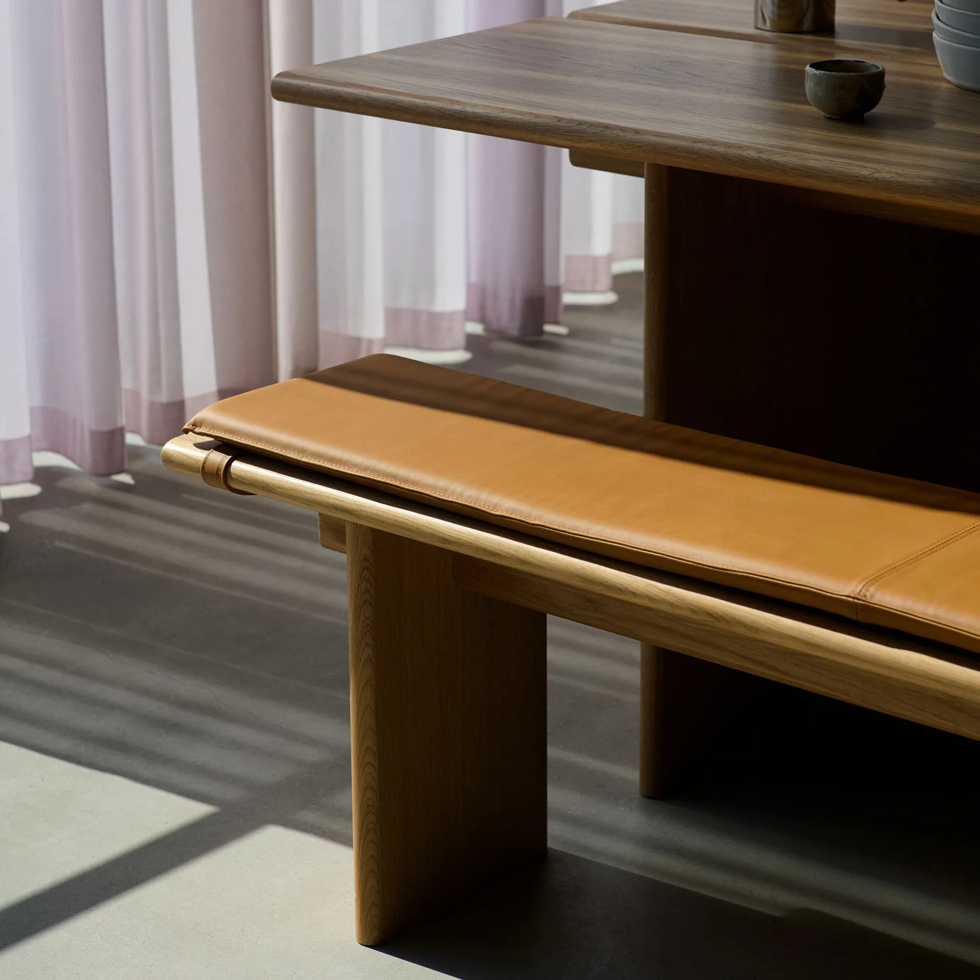 Ita OS5 bench 170 cm, Oak &Tradition